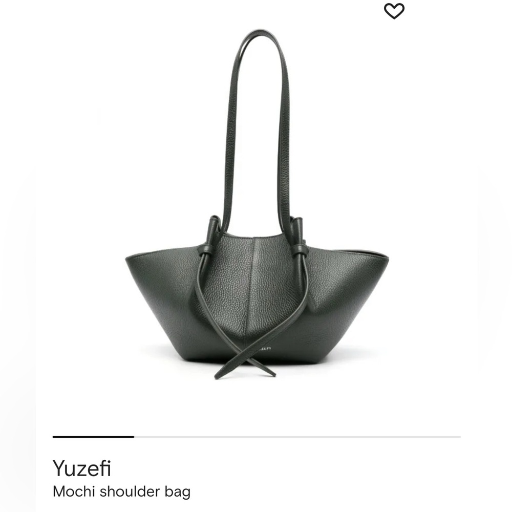 Yuzefi Black Mochi Shoulder Bag